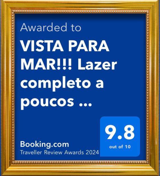 Vista Para Mar!!! Lazer Completo A Poucos Passos Da Praia Guarujá Exterior foto